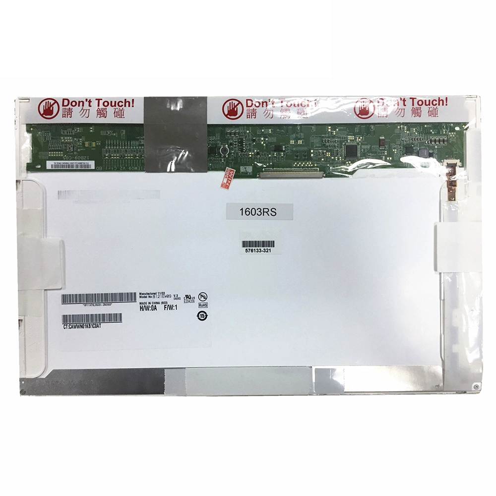 12.1" AUO WLED backlight notebook pc LED display B121EW09 V0 1280×800 cd/m2 200 C/R 400:1