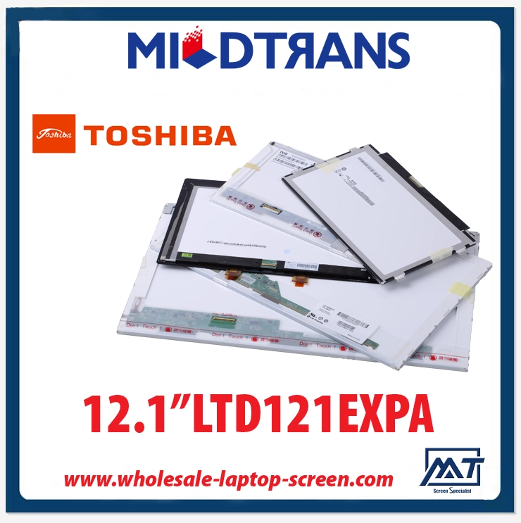 12.1 "TOSHIBA CCFL retroiluminación de la pantalla LCD portátil LTD121EXPA 1280 × 800 cd / m2 270 C / R 250: 1