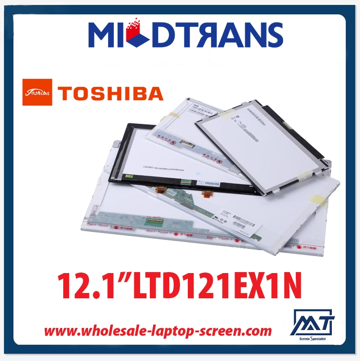 12.1 "TOSHIBA CCFL cuaderno retroiluminación del panel LCD LTD121EX1N 1280 × 768