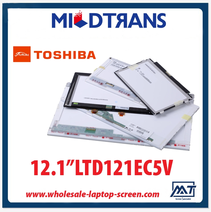 12.1" TOSHIBA CCFL backlight notebook personal computer LCD display LTD121EC5V 1024×768 cd/m2 180 C/R 150:1