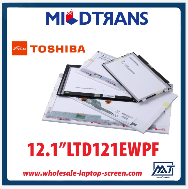 12.1" TOSHIBA WLED backlight laptop LED display LTD121EWPF 1280×800