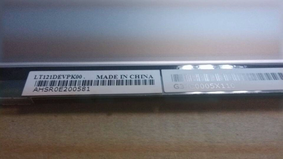 12.1" TOSHIBA WLED backlight notebook pc TFT LCD LT121DEVPK00 1280×800 cd/m2 270C/R 250:1