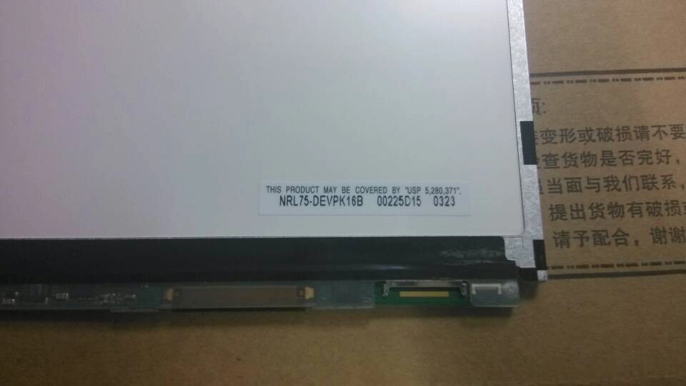 12.1" TOSHIBA WLED backlight notebook pc TFT LCD LT121DEVPK00 1280×800 cd/m2 270C/R 250:1