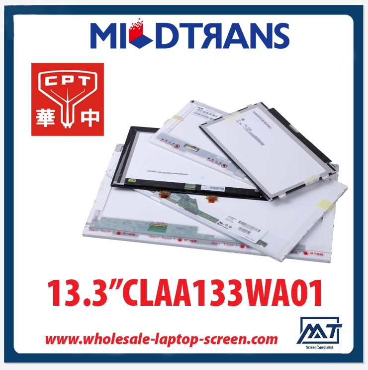 13.3" CPT WLED backlight laptop TFT LCD CLAA133WA01 1366×768 cd/m2 200 C/R 600:1