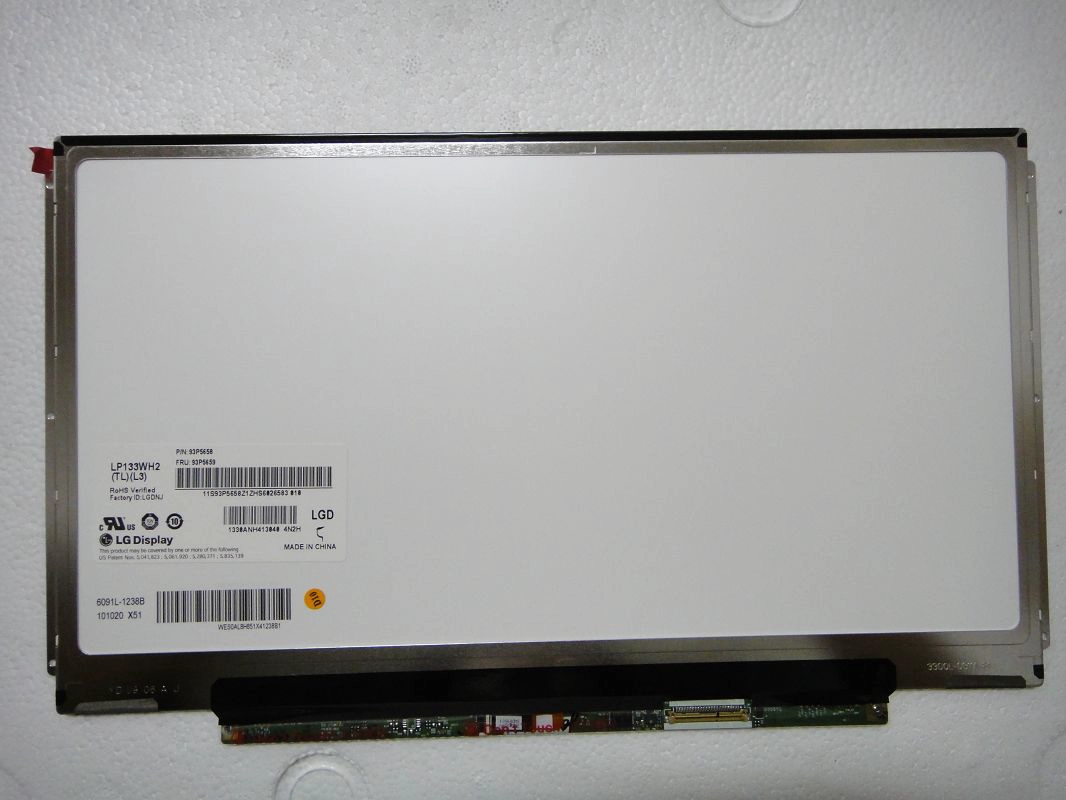 13.3 pulgadas 1366 * 768 Slim Grueso 40Pins LVDS LP133WH2-TLL3 Pantalla portátil