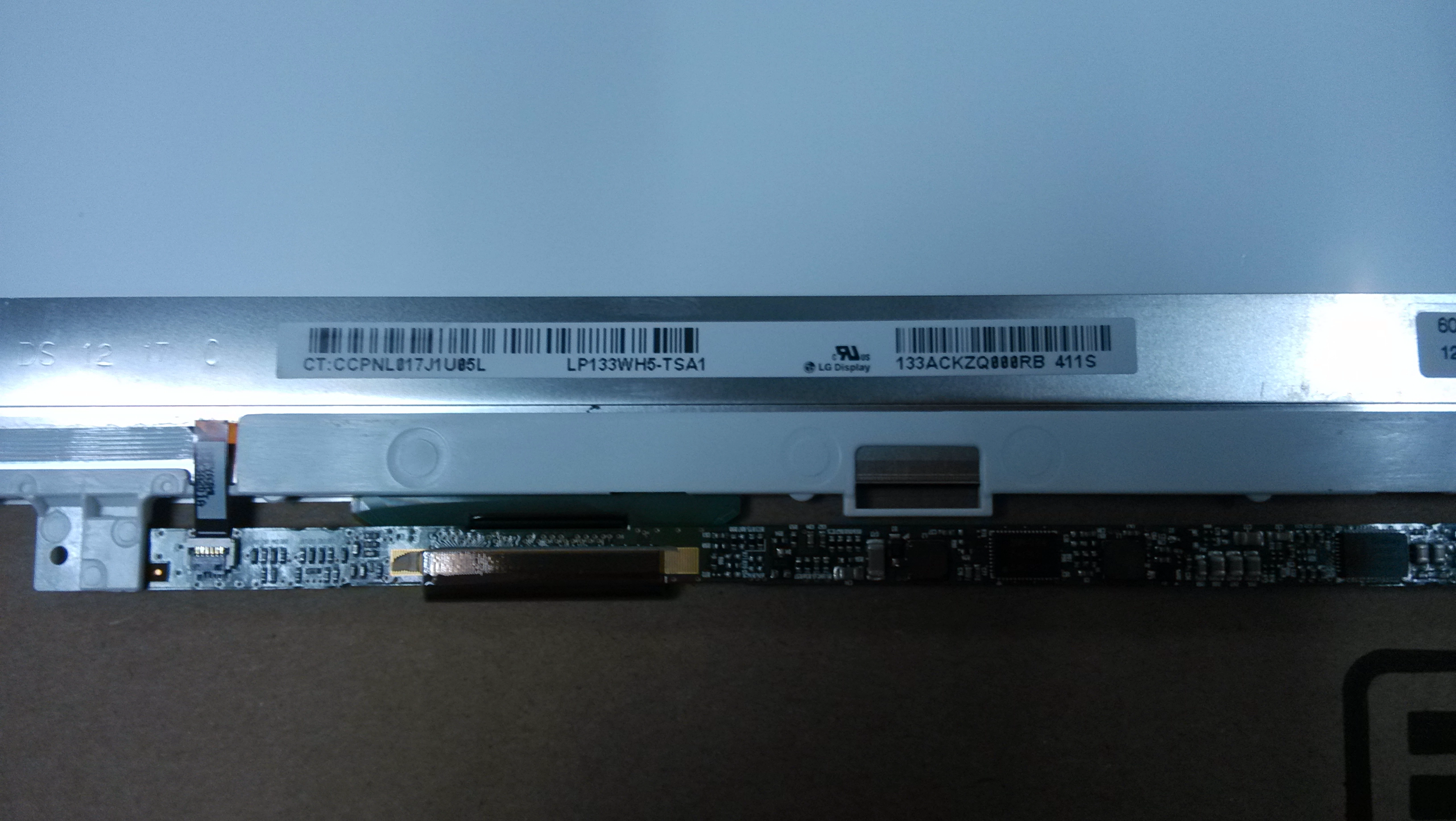 13.3" LG Display WLED backlight laptop LED screen LP133WH5-TSA1 1366×768