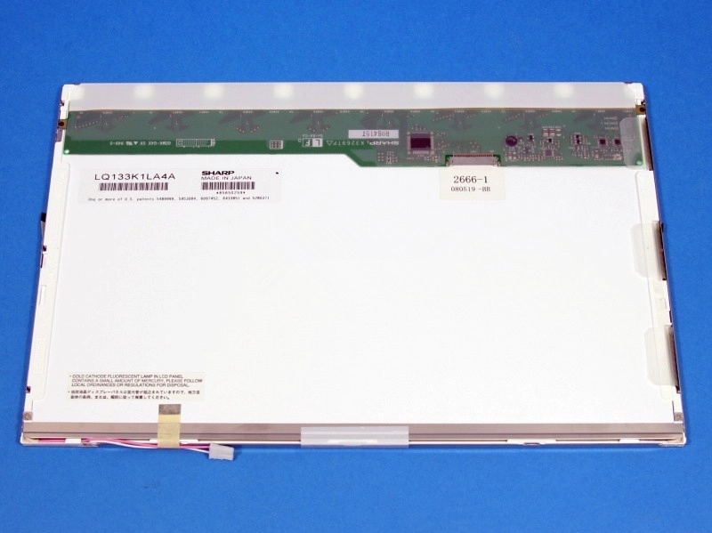 13.3 "SHARP دفتر CCFL الخلفية TFT LCD الكمبيوتر LQ133K1LA4A 1280 × 800 CD / M2 300 C / R 450: 1