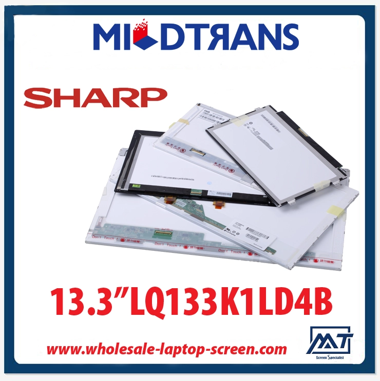 13.3 cuaderno retroiluminación CCFL pc TFT LCD LQ133K1LD4B "SHARP 1280 × 800 cd / m2 240 C / R 300: 1