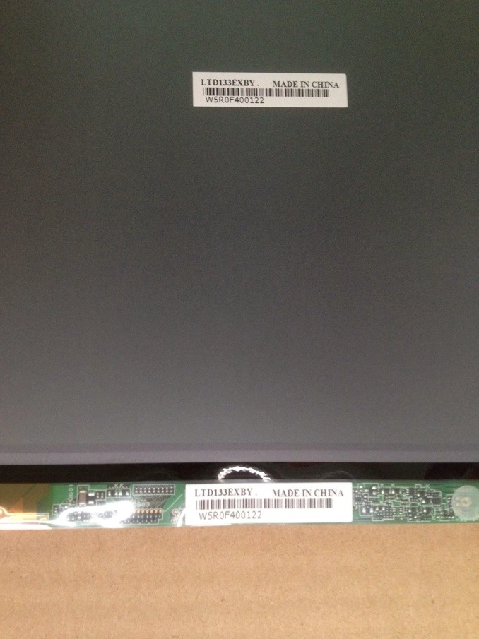 13.3" TOSHIBA WLED backlight laptops TFT LCD LTD133EXBY 1280×800