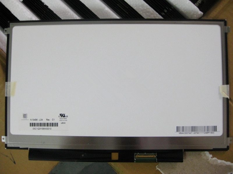 13.4 polegadas 1366 * 768 CMO brilhante espessura 40 pins lvds n134b6-l04 tela do laptop