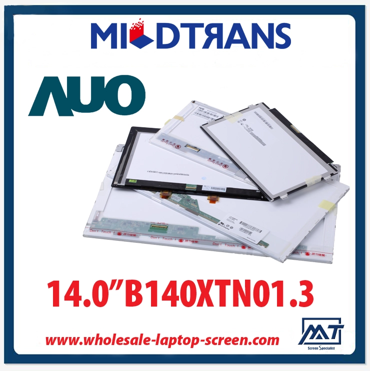 14.0" AUO WLED backlight laptop LED display B140XTN01.3 1366×768 cd/m2 200 C/R 400:1