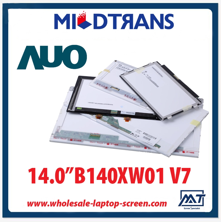 14.0" AUO WLED backlight notebook LED display B140XW01 V7 1366×768 cd/m2 C/R