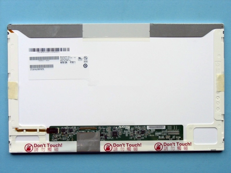 14.0 "AUO WLED notebook LED backlight computador exibição B140XW01 V8 1366 × 768 cd / m2 a 200 C / R 500: 1