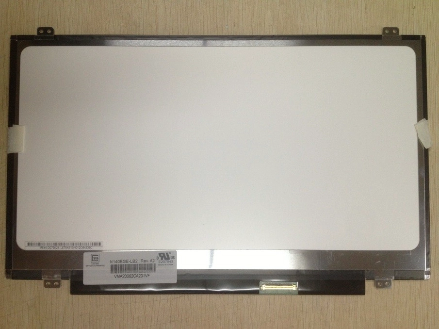 14.0 inç 1366 * 768 cmo parlak ince 40 pin lvds n140bge-lb2 dizüstü ekranı