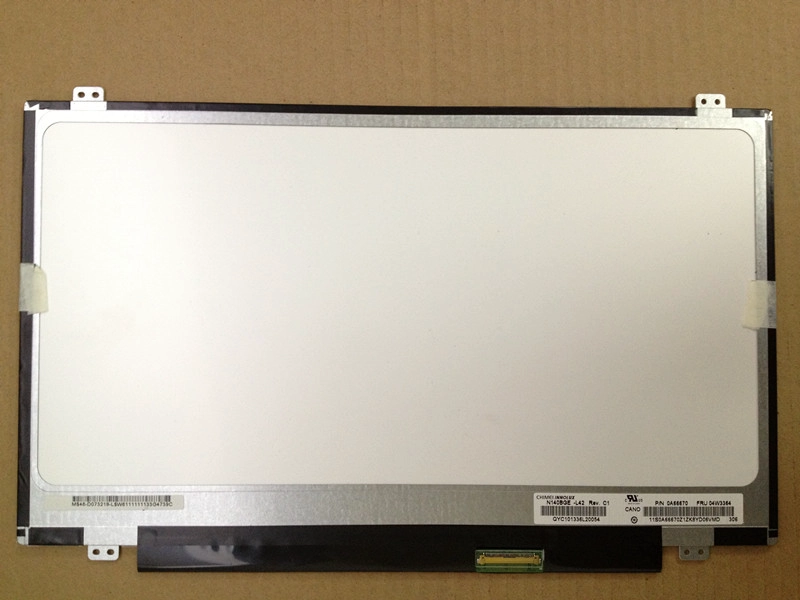 14.0 inç 1366 * 768 CMO Parlak Kalın 40 Pin LVDS N140BGE-L42 Laptop Ekranı