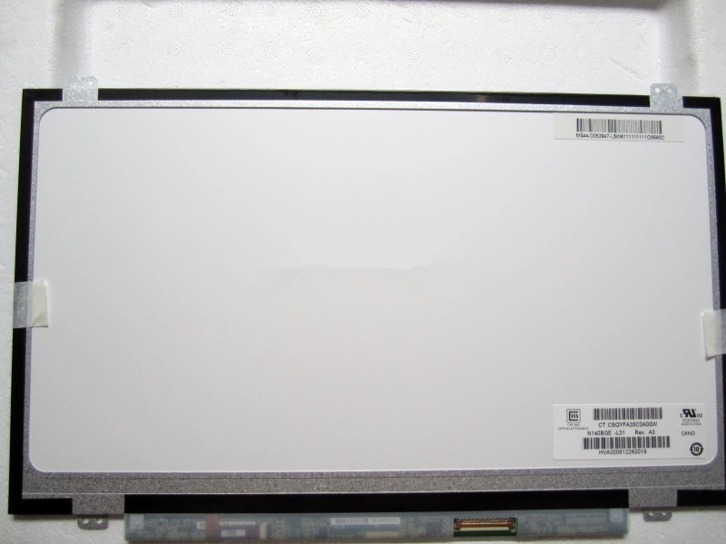14.0 inç 1366 * 768 CMO Mat Kalın 40 Pin LVDS N140BGE-L31 Laptop Ekranı