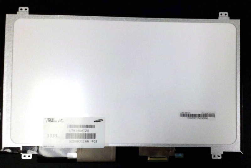 14.0 Inch 1366*768 SAMSUNG Thick LVDS LTN140AT20-P02 Laptop Screen