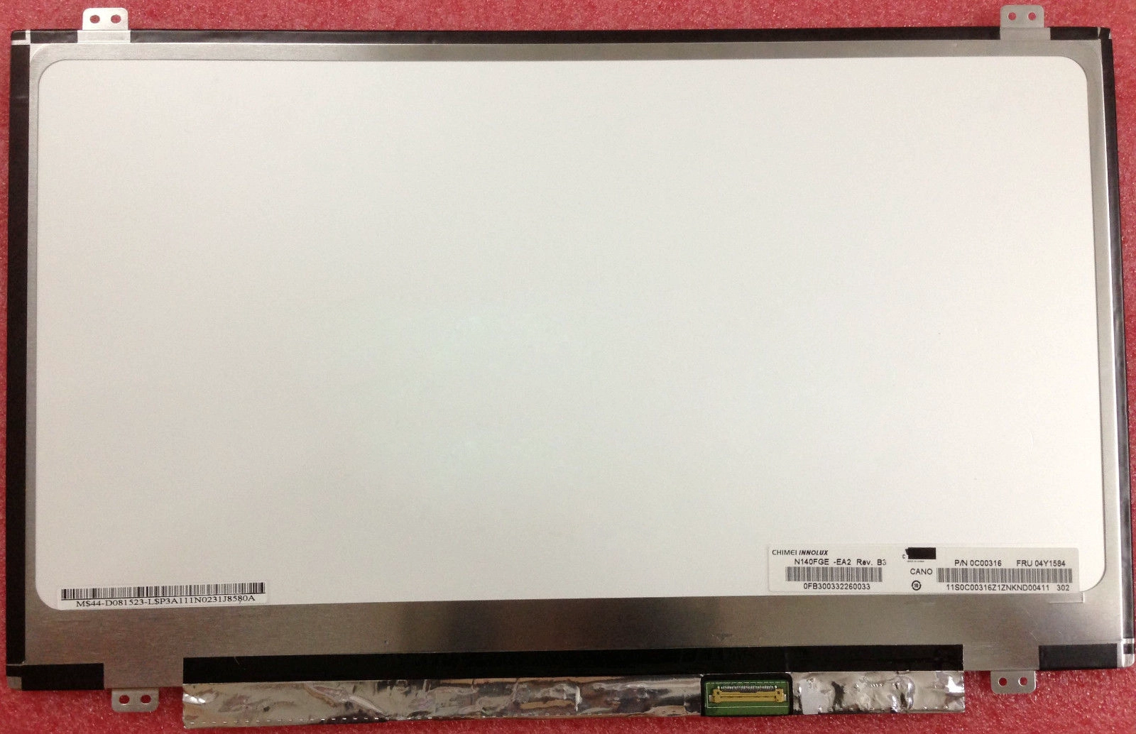 14.0 pouces 1600 * 900 cmo glossy slim 30 épingles EDP N140FGE-EA2 Screen de l'ordinateur portable