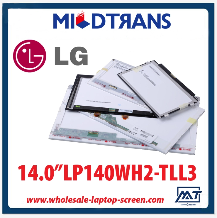 14.0" LG Display WLED backlight laptops LED display LP140WH2-TLL3 1366×768 cd/m2 200 C/R