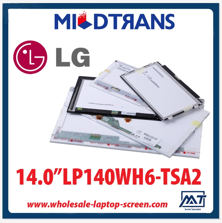 14.0" LG Display WLED backlight laptops TFT LCD LP140WH6-TSA2 1366×768 cd/m2 200 C/R 300:1