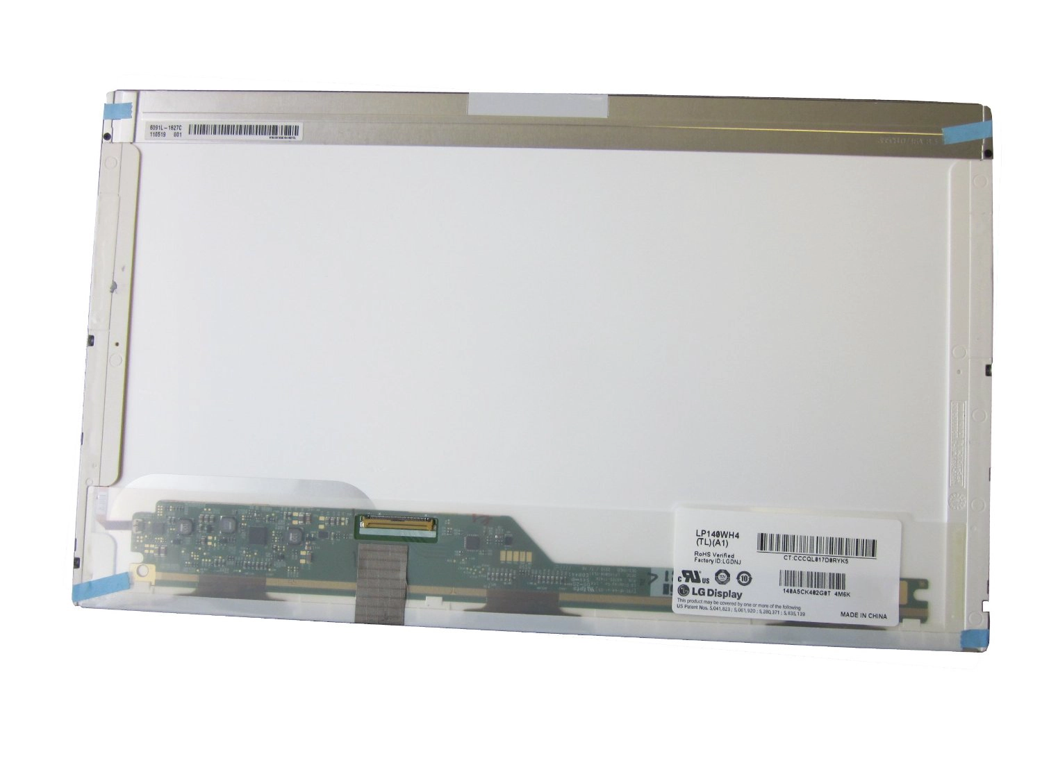 14.0" LG Display WLED backlight notebook personal computer LED screen LP140WH4-TLA1 1366×768 cd/m2 220 C/R 400:1
