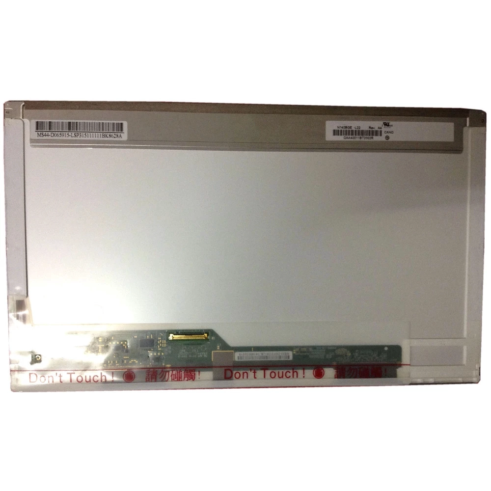 14,0 дюйма 1366 * 768 Matte 40 PIN-код LVDS толстый экран ноутбука N140BGE-L22