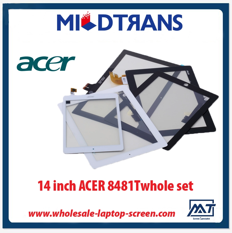 14.0 new original tablet touch screen digitizer replacement for Acer 8481T whole set