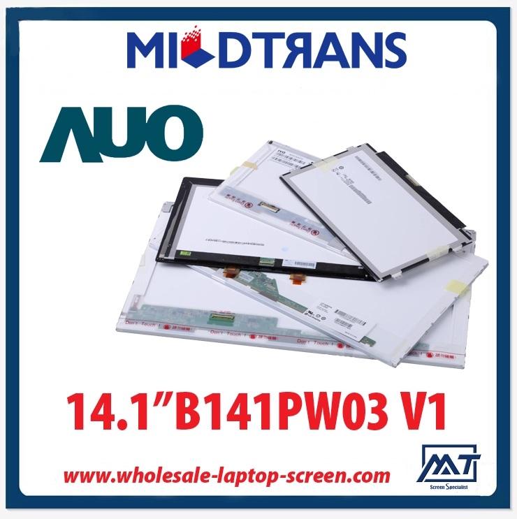 14.1" AUO CCFL backlight laptops LCD panel B141PW03 V1 1440×900 cd/m2 200 C/R 400:1
