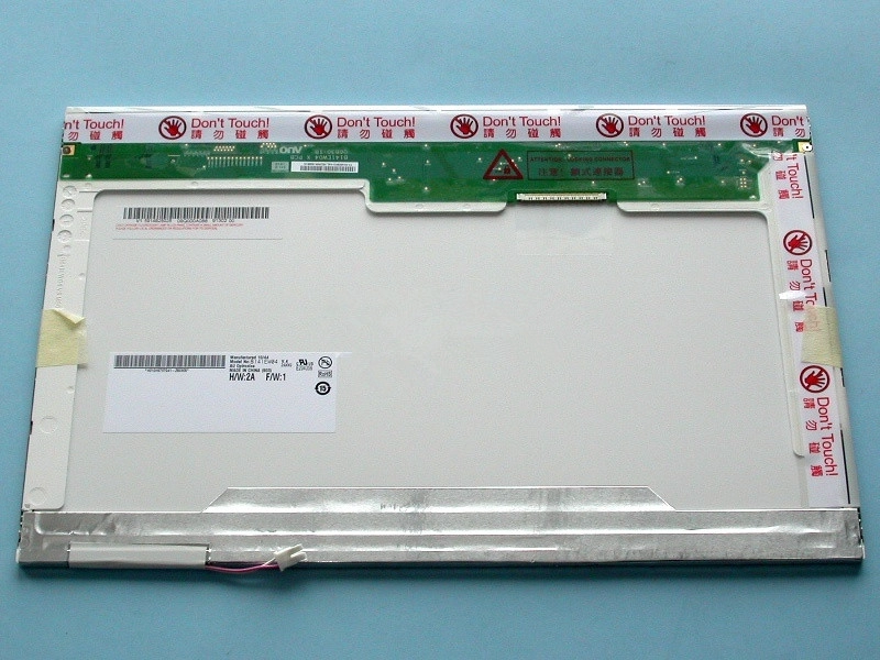 14.1" AUO CCFL backlight notebook personal computer LCD panel B141EW04 V4 1280×800 cd/m2 200 C/R 500:1