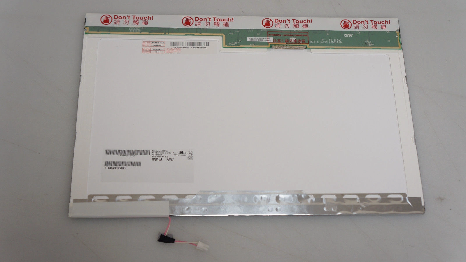 15,4 pouces 1280 * 800 brillant épaisseur 30pins LVDS B154ew02 V7 Screen de l'ordinateur portable