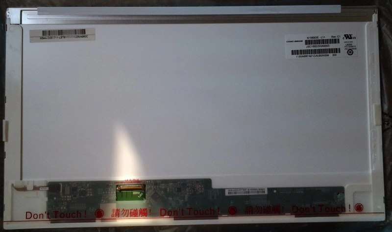 15.6 inç 1366 * 768 CMO Mat Kalın 40 Pin LVDS N156BGE-L11 Laptop Ekranı