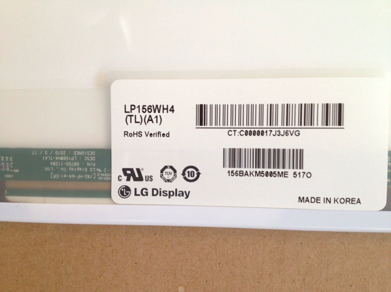 15.6“LG显示器WLED背光笔记本的LED屏幕LP156WH4-TLA1 1366×768 cd / m2 220 C / R 400:1