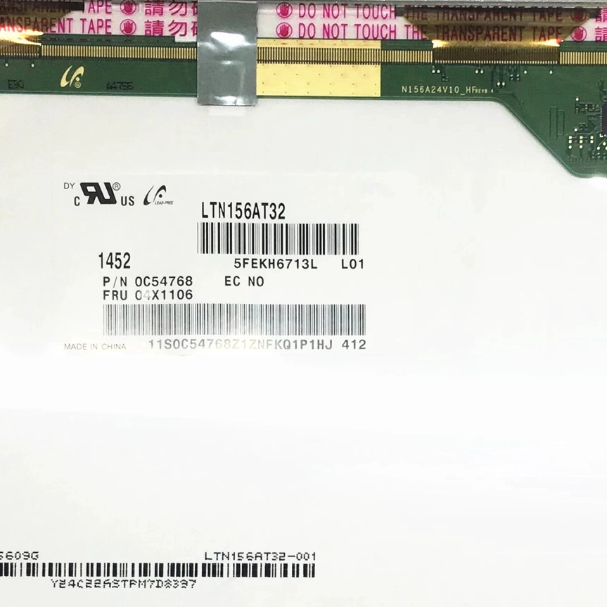 15.6 inch 1366*768 40 PIN LVDS Thick LTN156AT32-401 Laptop Screen