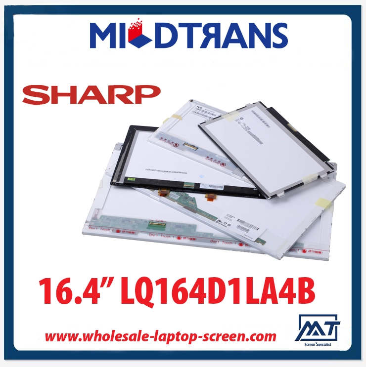16.4“夏普CCFL背光源的笔记本电脑TFT LCD LQ164D1LA4B 1600×900 cd / m2的450℃/ R 700:1