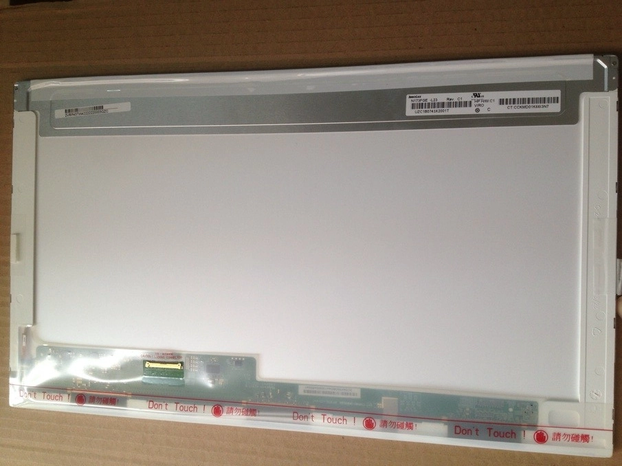 17.3 polegadas 1600 * 900 Innolux brilhante espessura 40 pins lvds n173fge-l23 tela laptop
