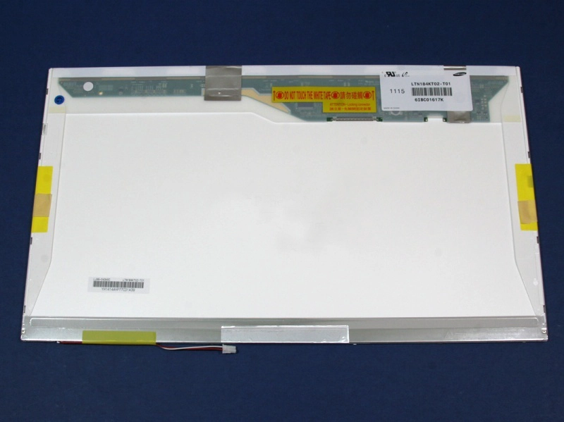 18.4 "SAMSUNG CCFL الخلفية شاشة الكمبيوتر المحمول LCD LTN184KT02-T01 1680 × 945 CD / M2 200 C / R 600: 1