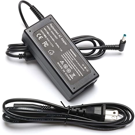 19.5V 2.31A ACアダプターHP 14 15ノートブック充電器14-CF0014DX 14-CF0013DX 14-DF0018WM 14-DF0023CL 14-DK002DX 14-DB0022WM 15-DB0011DX 15-DB0015DX 15-F039WM 15-F233WM 15-R132WMラップトップ電源