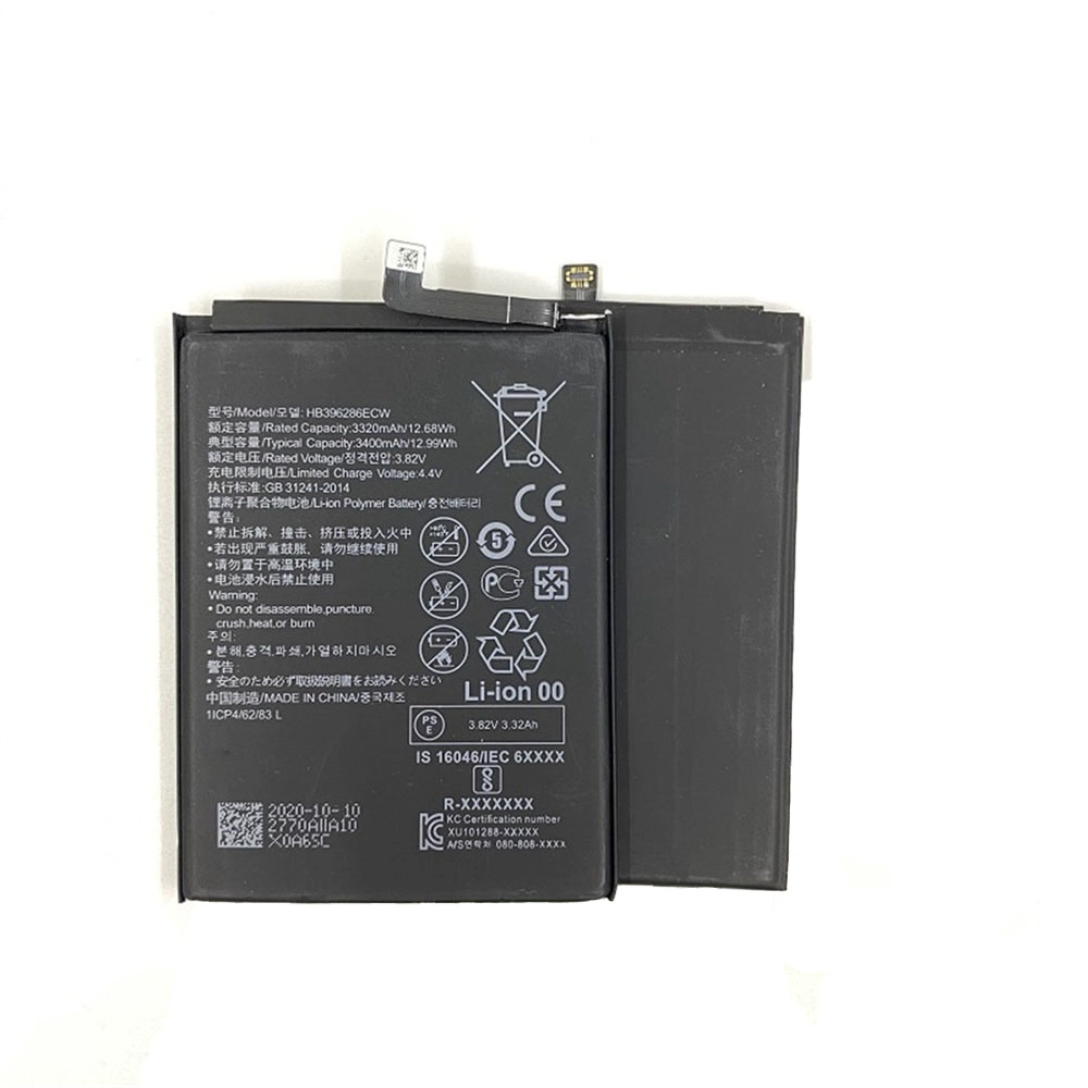 3400mAh HB396286ECW 화웨이 P 스마트 핸드폰 배터리 용 배터리 교체