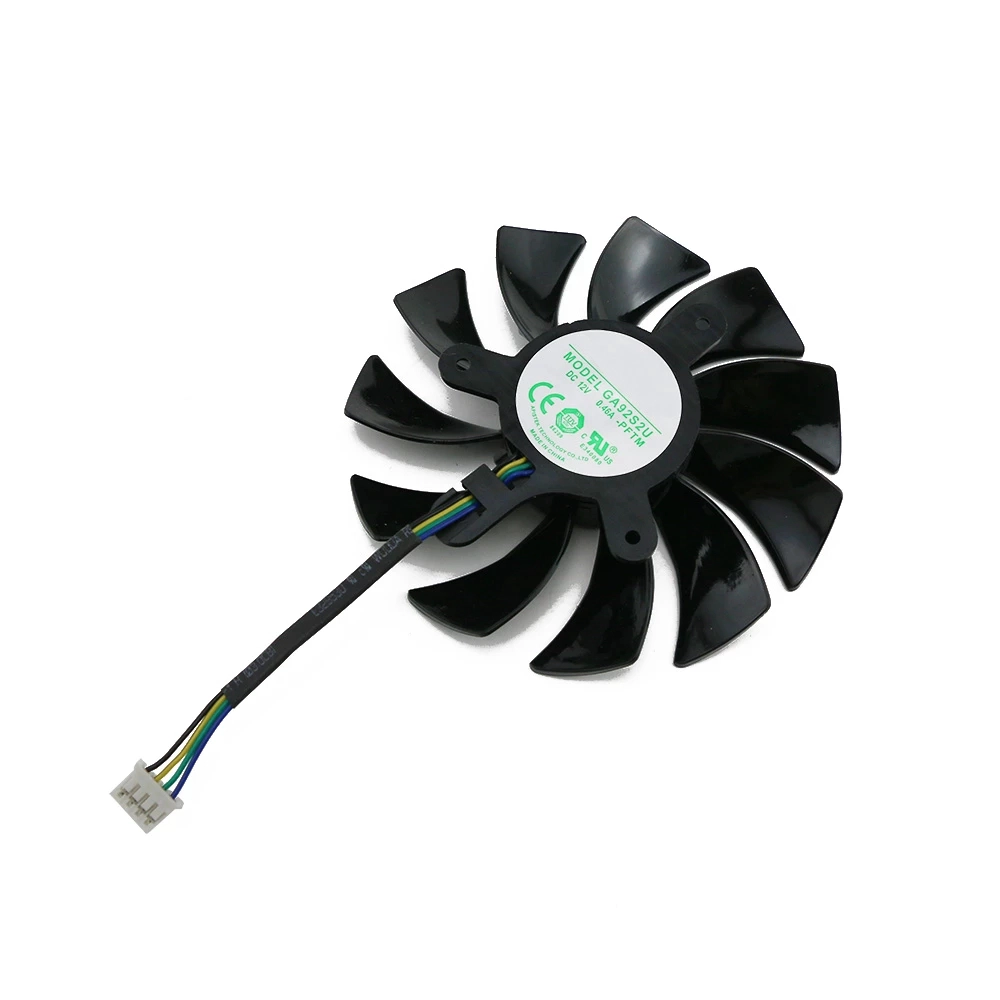 3 шт. / Лот заменить вентилятор GA92S2U DC12V 0.46A RTX2080 TI для ZOTAC GEFORCE GEFORCE RTX 2080 2080TI AMP Графическая карта Охлаждающий вентилятор