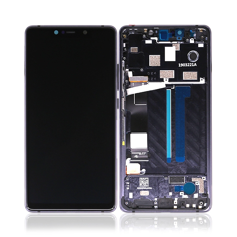5.88 "ل xiaomi mi8 se شاشة lcd مع شاشة اللمس محول الأرقام الإطار الجمعية الهاتف LCD