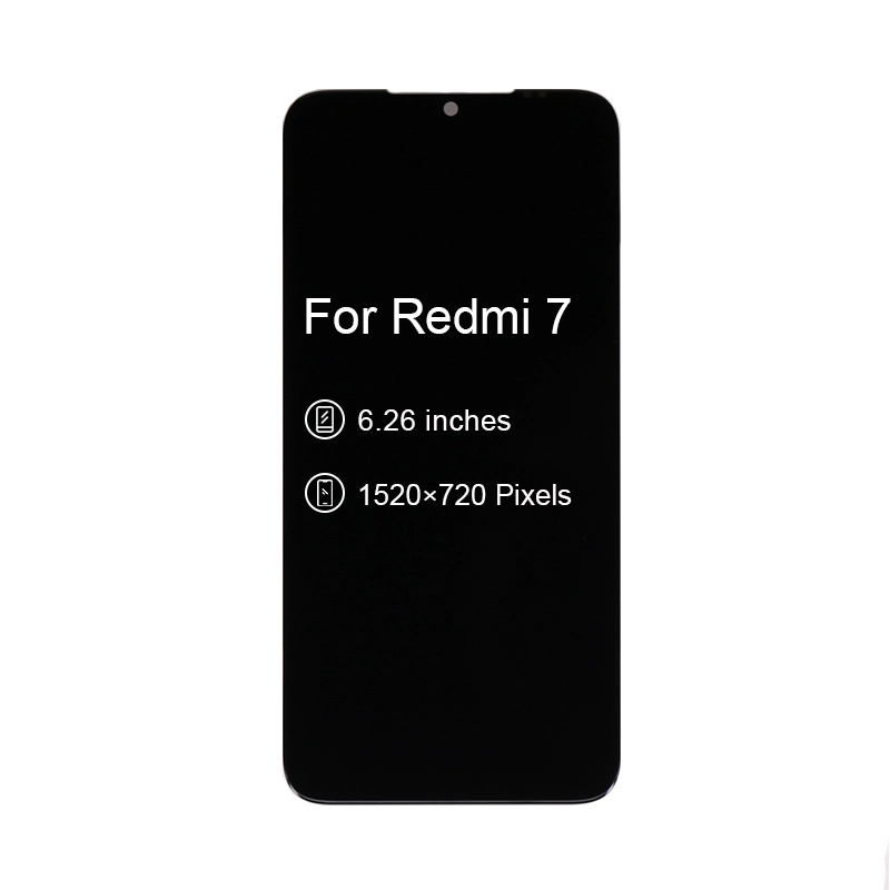 6.26-Zoll-Schwarz-Telefon-LCD-Display-Touchscreen-Digitizer-Baugruppe für Xiaomi Redmi 7 LCD