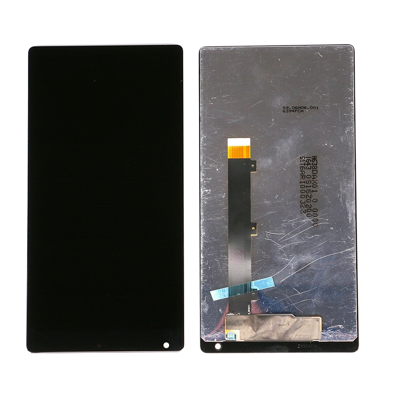 6.4“黑色LCD显示器为小MI MI Mix LCD触摸屏数字化仪移动电话组件