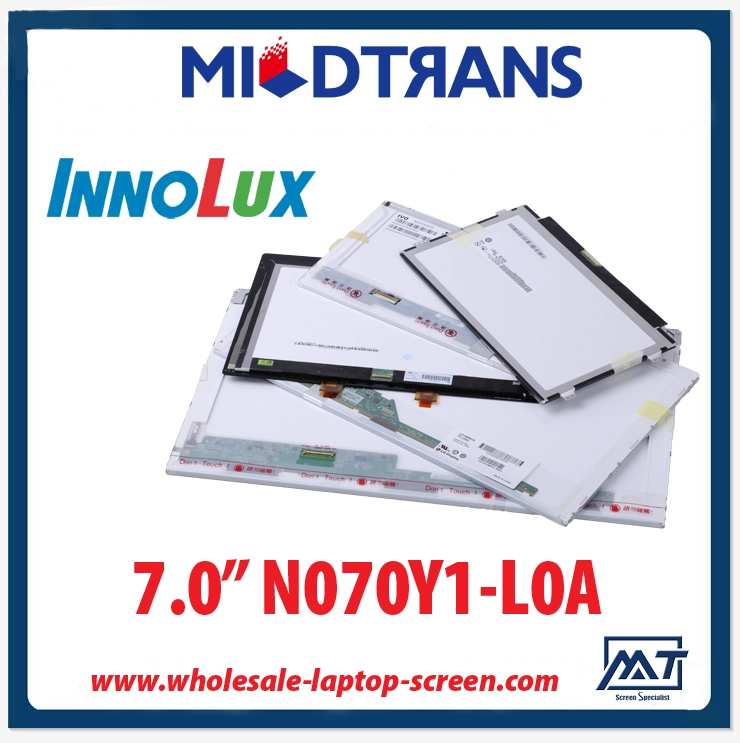 7.0" Innolux WLED backlight notebook computer LED display N070Y1-L0A 800×480 cd/m2 340 C/R 500:1