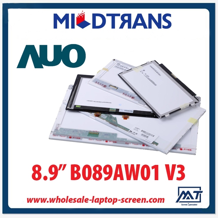 8.9" AUO WLED backlight notebook personal computer TFT LCD B089AW01 V3 1024×600 cd/m2 200 C/R 300:1