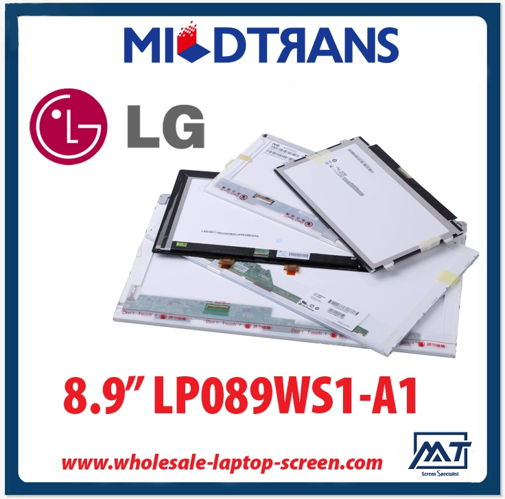 8.9 "LG Display WLED notebook backlight TFT LCD computador pessoal LP089WS1-A1 de 1024 × 600 cd / m2 C / R