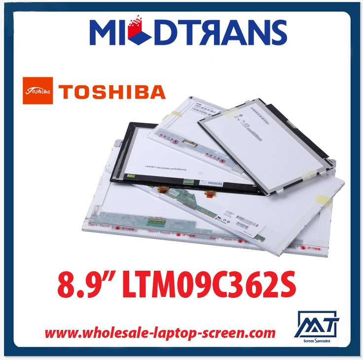 8,9 "TOSHIBA CCFL de rétroéclairage LCD portable informatique LTM09C362S d'écran 1024 × 600 cd / m2 140 C / R 100: 1