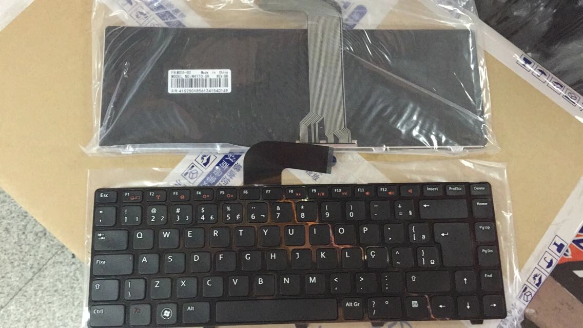 BR Laptop Keyboard for Dell N4110