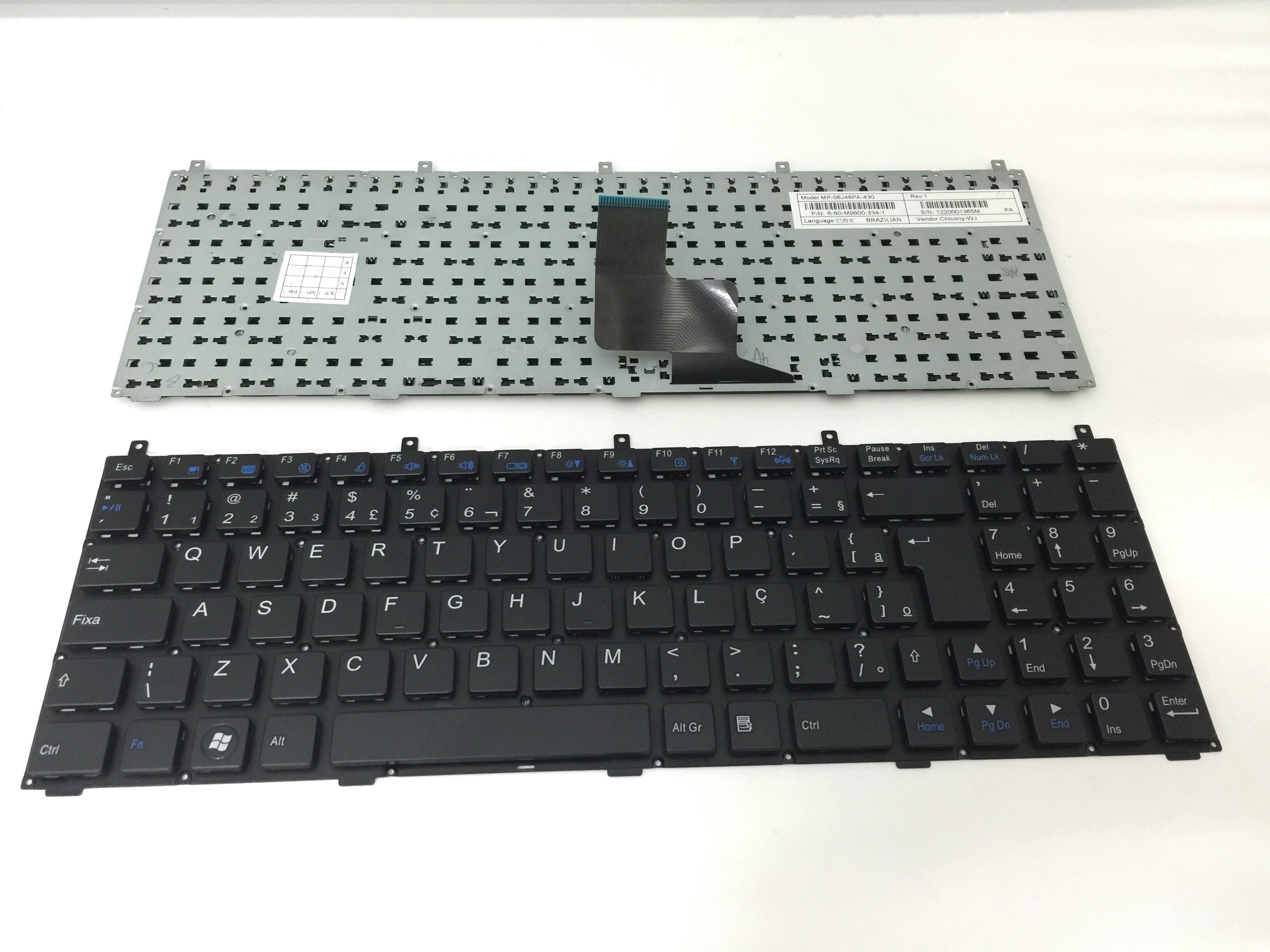 BR Laptop Keyboard for POSITIVO N8110