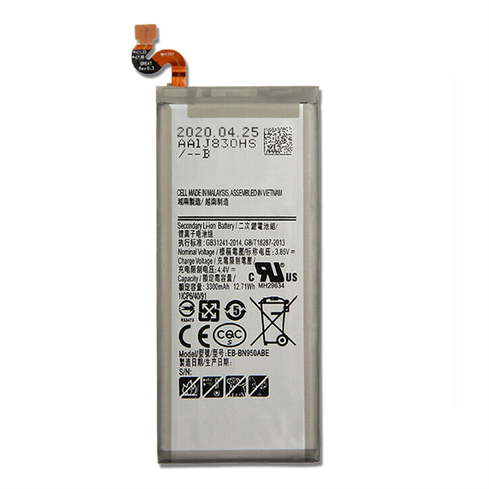 Batterie EB-BN950ABE 3300mAh für Samsung Galaxy Note8 N950 Mobiltelefon