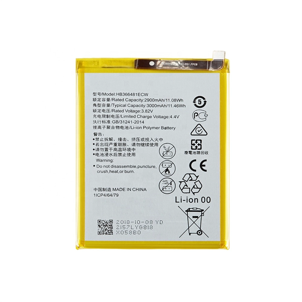 Huawei P9 Lite 배터리 3000mAh HB366481ECW 배터리 용 배터리 교체